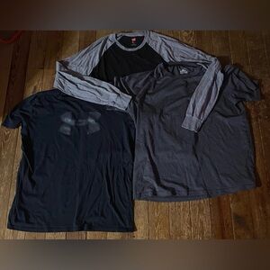Under Armour and George Mens shirt bundle 3 shirts
